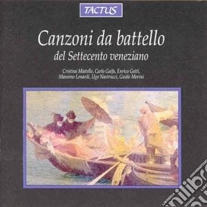 Ensemble Aurora - Canzoni Da Battello Del Settecento Veneziano cd musicale di Artisti Vari