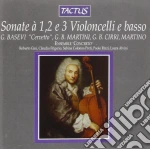 Sonate A 1,2 & 3 Violoncelli e Basso: Basevi, Martini, Cirri, Martino cd