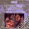 Giovanni Gabrieli - Canzoni Et Sonate cd musicale di Andrea Gabrieli