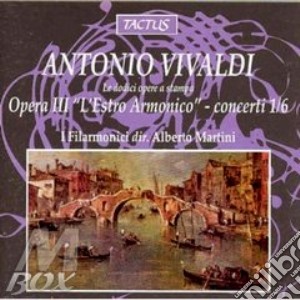 Antonio Vivaldi - Le Dodici Opere A Stampa: Opera III - L'Estro Armonico Concerti 1/6 cd musicale di Antonio Vivaldi