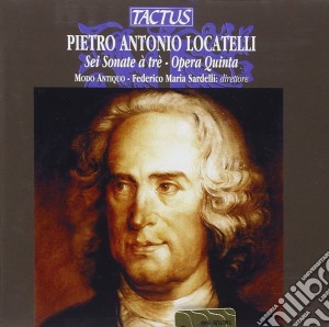 Pietro Antonio Locatelli - Sonate A Tre Op.v cd musicale di Modo Antiquo