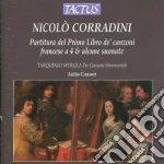 Nicolo' Corradini - Partitura Del 1O Libro cd