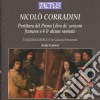 Nicolo' Corradini - Partitura Del 1O Libro cd