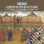 Ghinolfo Dattari - Le Villanelle cd