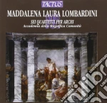 Maddalena Laura Lombardini - Sei Quartetti Per Archi cd