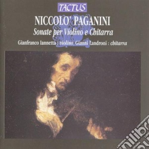 Niccolo' Paganini - Sonate P. Violino E Chitarra cd musicale di Niccolç Paganini