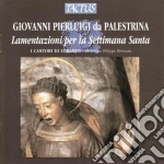Giovanni Pierluigi Da Palestrina - Lamentazioni cd