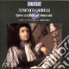 Domenico Gabrielli - Opera Completa Per Cello cd