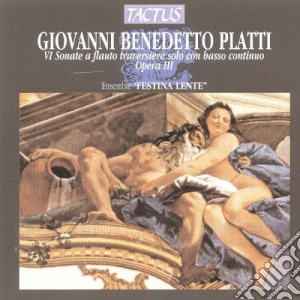 Giovanni Benedetto Platti - 6 Sonate A Flauto Op.iii cd musicale di Platti giovanni bened