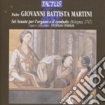 Giovanni Battista Martini - 6 Sonate Per Organo E Cembalo