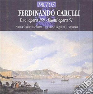 Ferdinando Carulli - Duo Opera 158, Duetti Opera 51 cd musicale