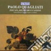 Paolo Quagliati - Toccata, Ricercari E Canzoni cd