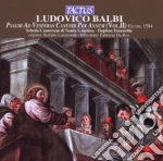 Ludovico Balbi - Psalmi Ad Vesperas (vol. Ii) cd
