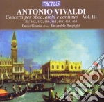 Antonio Vivaldi - Concerti Per Oboe - Vol. III cd