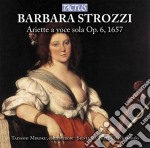 Barbara Strozzi - Ariette A Voce Sola Op. 6