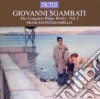 Giovanni Sgambati - The Complete Piano Works - 1 cd musicale di Caramiello Francesco