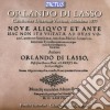 Orlando Di Lasso - Cantiones Duarum Vocum cd