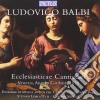 Ludovico Balbi - Ecclesiaticae Cantiones cd