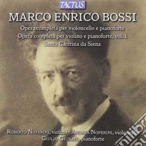 Marco Enrico Bossi - Cello + Piano, Violin + Piano cd musicale di Noferini, Giurato