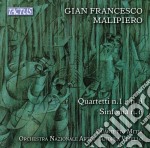 Gian Francesco Malipiero - Quartetti N.1 E N.8, Symphony No. 6