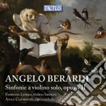 Angelo Berardi - Sinfonie A Violino Solo cd