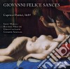 Giovanni Felice Sances - Capricci Poetici 1649 cd