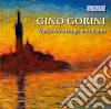 Gino Gorini - Works For Strings And Piano cd