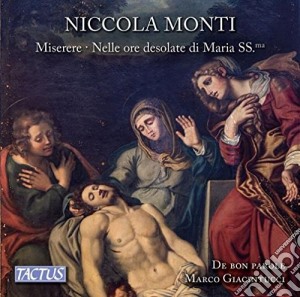 Niccola Monti - Miserere Nelle Ore Desolate Di Maria Ss.ma cd musicale di Monti
