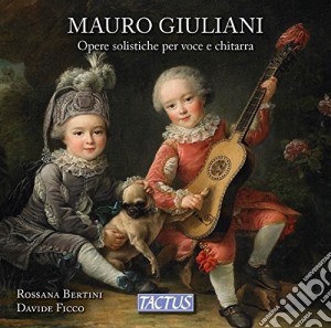 Mauro Giuliani - Opere Solistiche Per Voce E Chitarra cd musicale di Mauro Giuliani