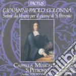 Giovanni Paolo Colonna - Salmi Da Vespro Per Il Giorno Di San Petronio (2 Cd) cd