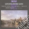 Giovanni Antonio Leoni - Sonate Di Violino Libro I - Op.3 (2 Cd) cd