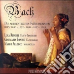 Johann Sebastian Bach - Die Authentischen Flotensonaten cd