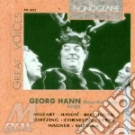 Georg hann: arie da opere (1938-1943) cd