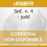 Sinf. n. 4 - judd cd