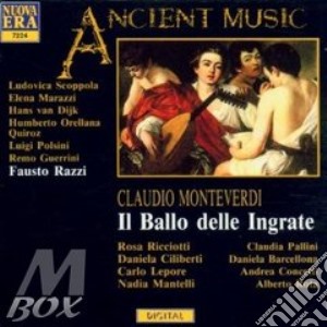 Ballo delle ingrate-ricciotti, razzi,'93 cd musicale di Monteverdi