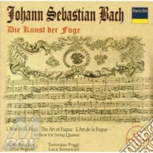 Arte della fuga-borciani,pegreffi,poggi cd musicale di Johann Sebastian Bach