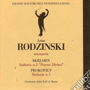 Artur Rodzinski: Interpreta Scriabin & Prokofiev cd musicale di Scriabin