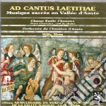 Anonimo / Roberta Giua - Ad Cantus Laetitiae: Musique Sacree En Vallee D'Aoste