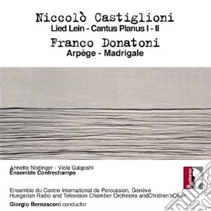 Niccolo' Castiglioni - Cantus Planus I (1990) cd musicale di CASTIGLIONI NICCOLO'