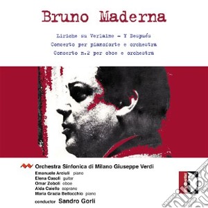 Bruno Maderna - Liriche Su Verlaine (1946 47) cd musicale di MADERNA BRUNO