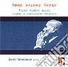 Hans Werner Henze - Royal Winter Music (1975 76) First Sonat cd