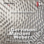 Sinfonica Nazionale della RAI Orchestra / Koenigs Lothar - Milano Musica Festival Live Volume 3: Gervasoni, Manzoni, Webern