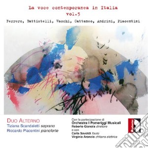 Voce Contemporanea in Italia Vol.5 (La) cd musicale di Ferrero Lorenzo
