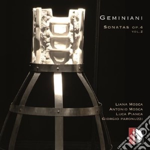 Francesco Geminiani - Sonatas Op 4 Vol.2 cd musicale di Francesco Geminiani