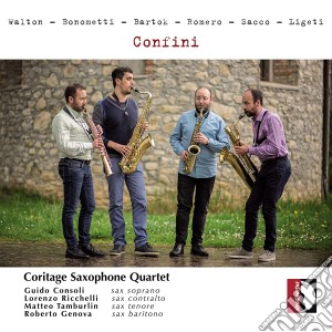 Coritage Saxophone Quartet - Confini cd musicale