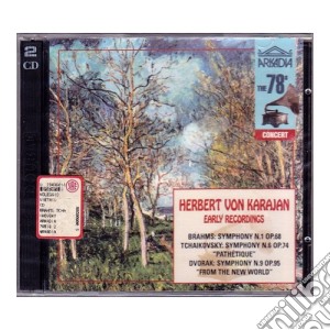 Johannes Brahms - Von Karajan (2 Cd) cd musicale di Brahms/dvorak/tchaiko