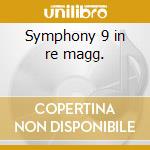 Symphony 9 in re magg. cd