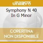Symphony N 40 In G Minor cd