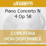 Piano Concerto N 4 Op 58 cd