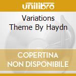 Variations Theme By Haydn cd